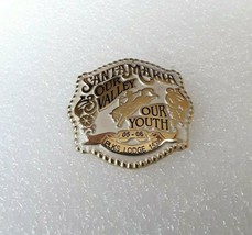 Elks Club Lodge 1538 Lapel Hat Pin - Santa Maria Our Valley Our Youth  - $19.75