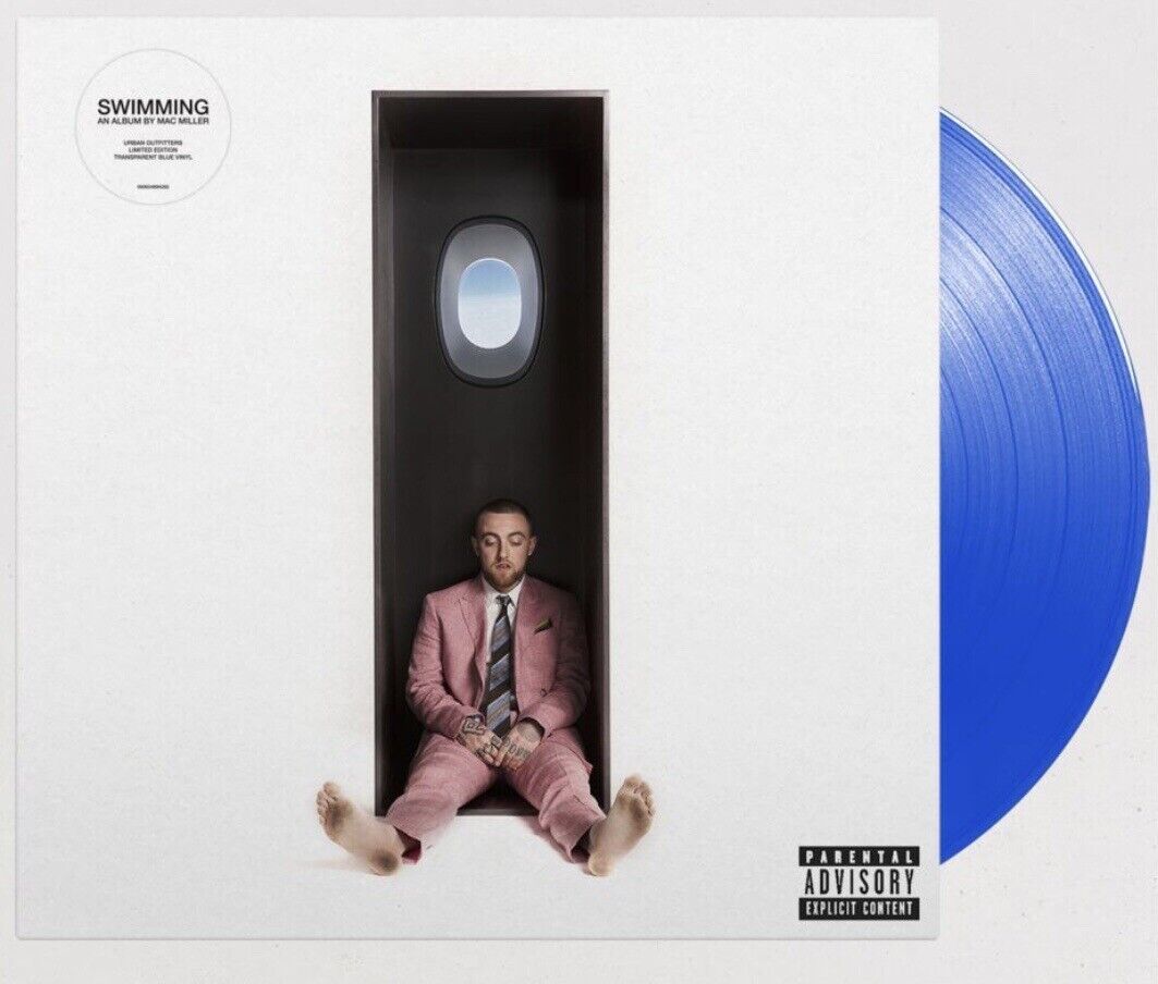 Primary image for MAC MILLER SWIMMING 2X VINYL NEW! EXCLUSIVE LIMITED BLUE LP! SELF CARE