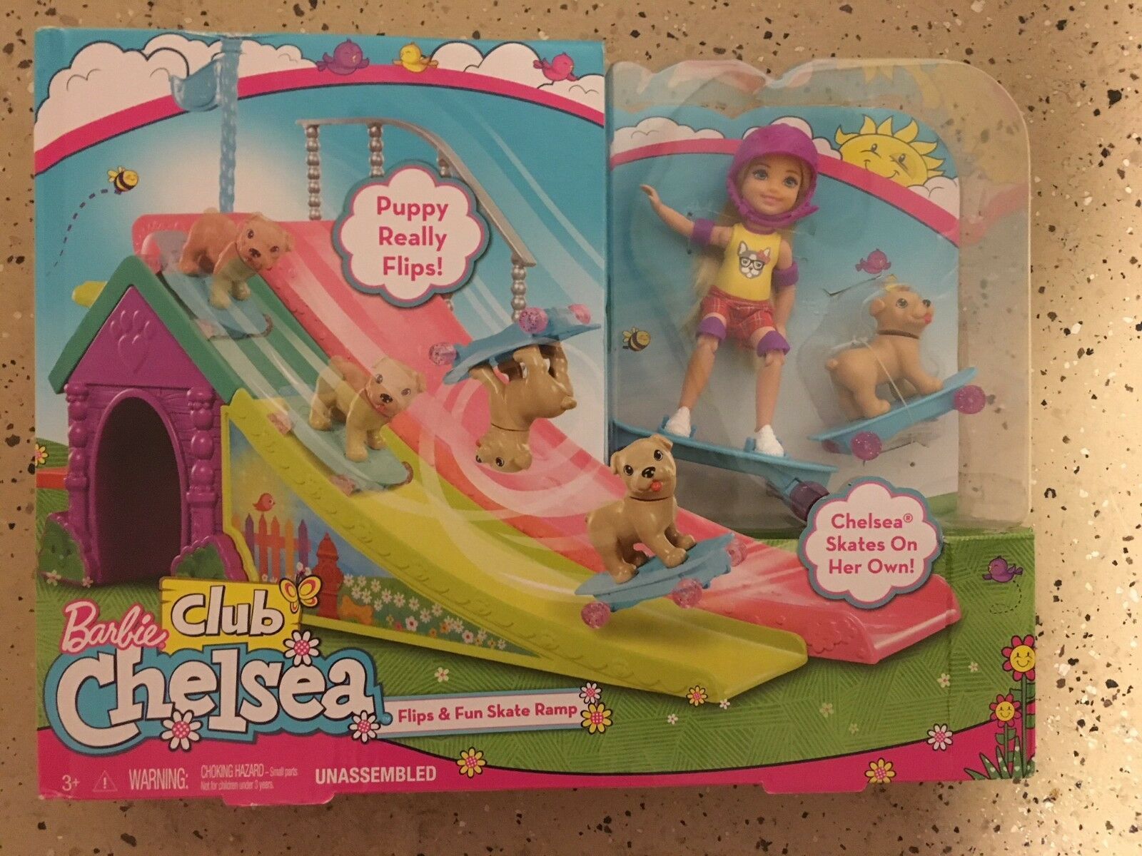 chelsea barbie skateboard