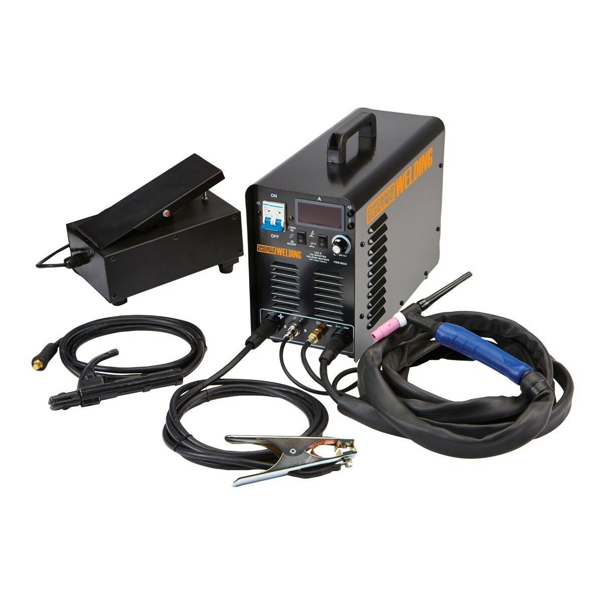 Chicago Electric 240 Volt Inverter Arc/TIG Welder with Digital Readout