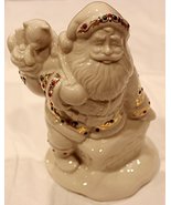 Lenox China Jewels Collection SANTAS VISIT Figure 4th in Series - $57.30