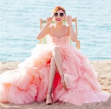 Brial Detachable Tulle Maxi Skirt Wedding Photo Prop Custom Tiered Tulle Skirts  image 10