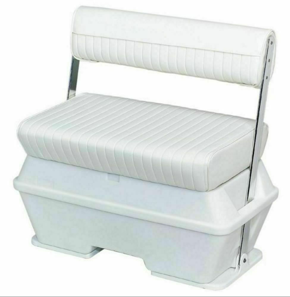 Wise 50 QUART Swingback Cooler BOAT Seat With Aluminum Arms Boat Marine