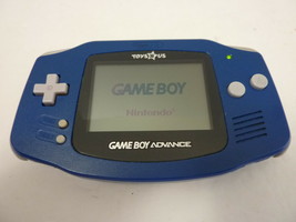Game Boy Advance Toys R Us Edition Blue Handheld System (Tested) - No Cover - $79.15