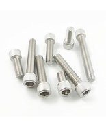 Bluemoona 5 Pcs - 304 M12 Metric Thread Stainless Steel Button Head Hex ... - $10.55
