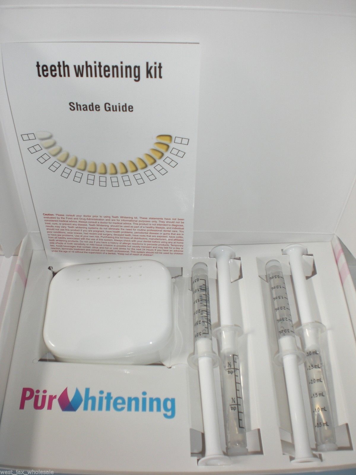 PUR WHITENING Pure Advanced Teeth Tooth System Professional Strength