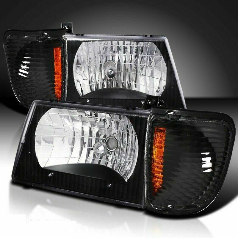 WINNEBAGO ACCESS 2007 2008 2009 BLACK HEAD LIGHTS SIGNAL LAMPS HEADLIGHTS RV