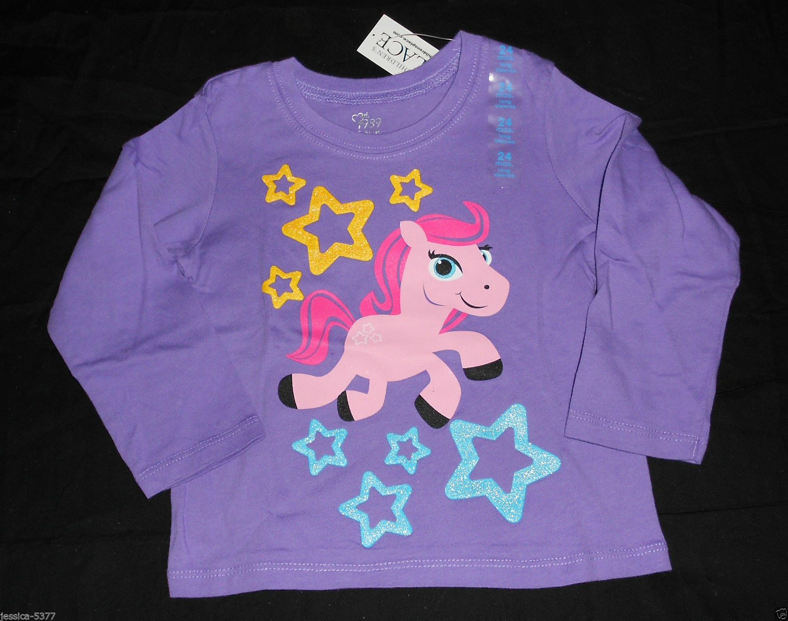 The Children/'s Place Infant Toddler Girl Long Sleeve Shirts Various Colors Sizes
