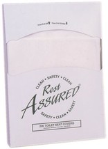 1 PKG 200 PIECES Quarter fold seat covers are biodegradable and flush-able. - $5.22