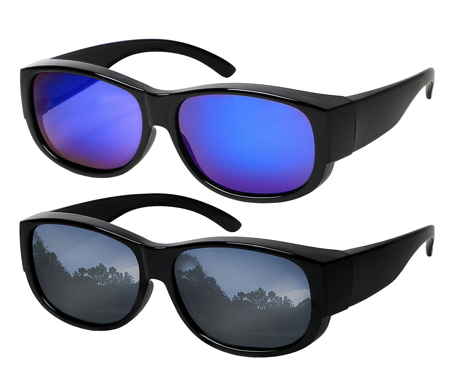 Fit Over Sunglasses With Polarized Lens 100 Uv Protection Wear Over Prescription Sunglasses 