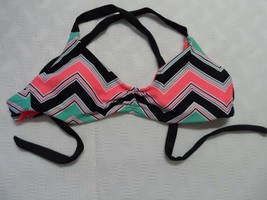 BCA 9263159 Zigzag Triangle Bikini Top Multicolor SIZE M-NWOT - $12.27