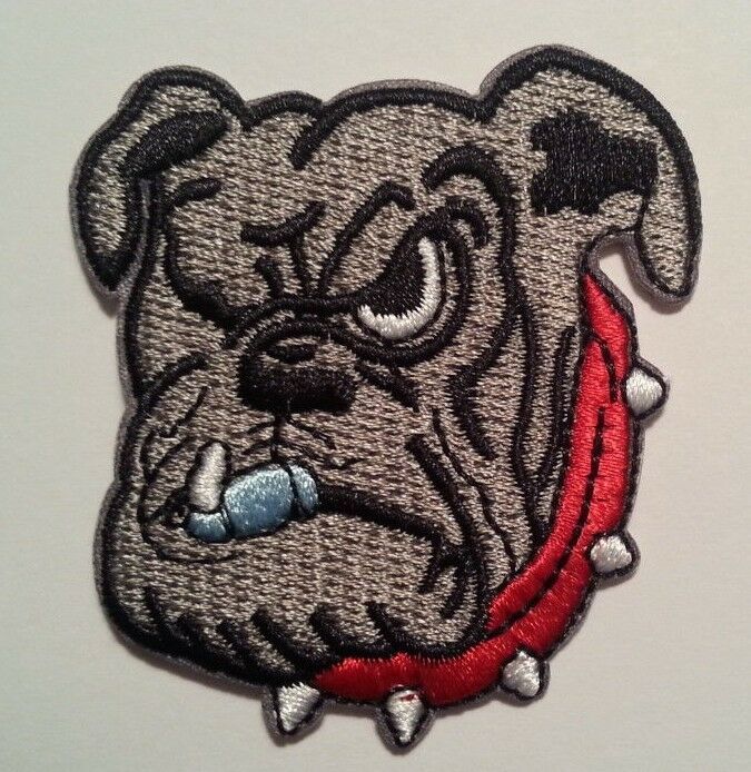 Georgia Bulldogs~UGA~Embroidered PATCH~2 1/2" x 2 1/4"~Iron or Sew On~NCAA  - $3.95