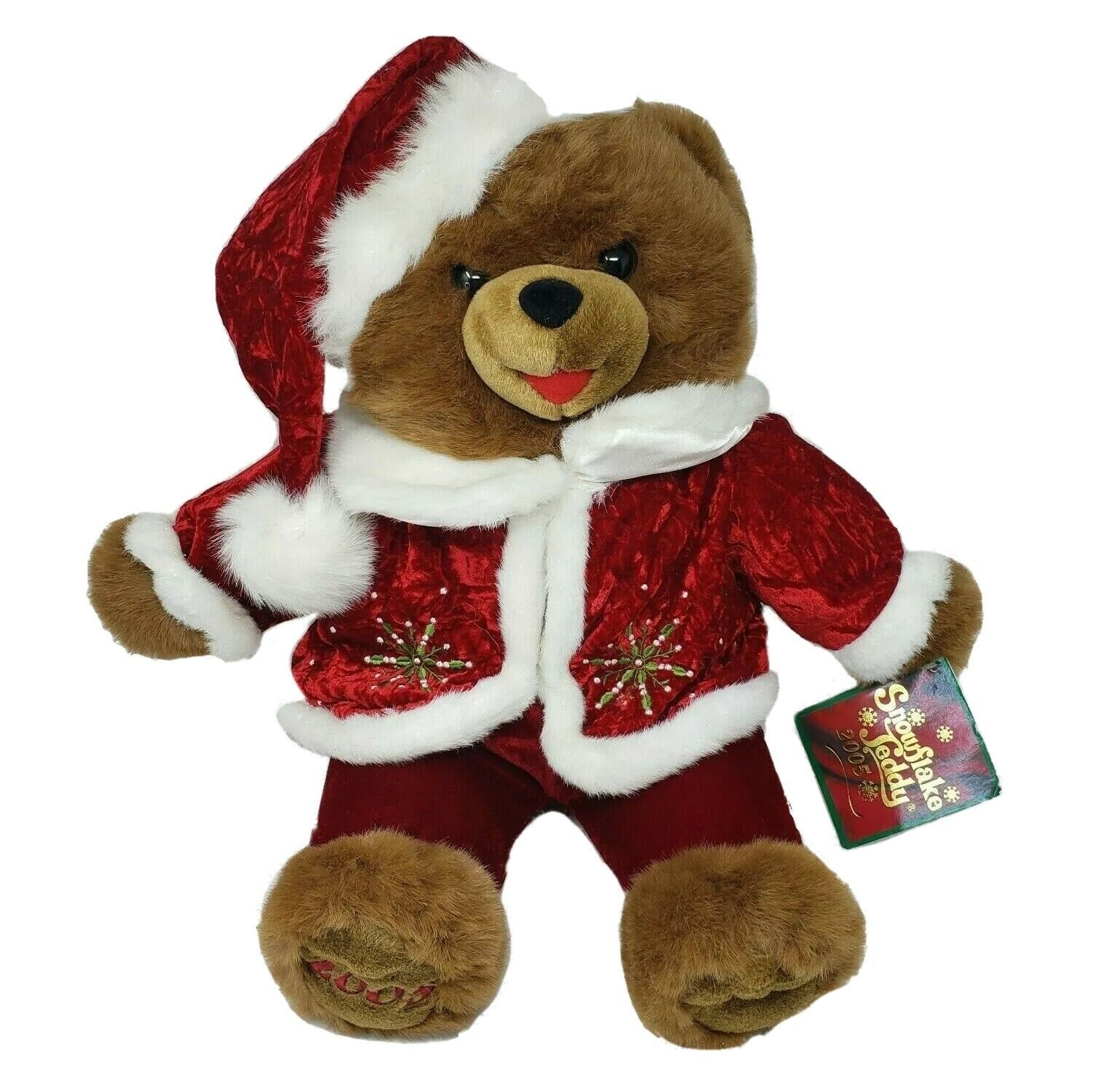 dandee snowflake teddy
