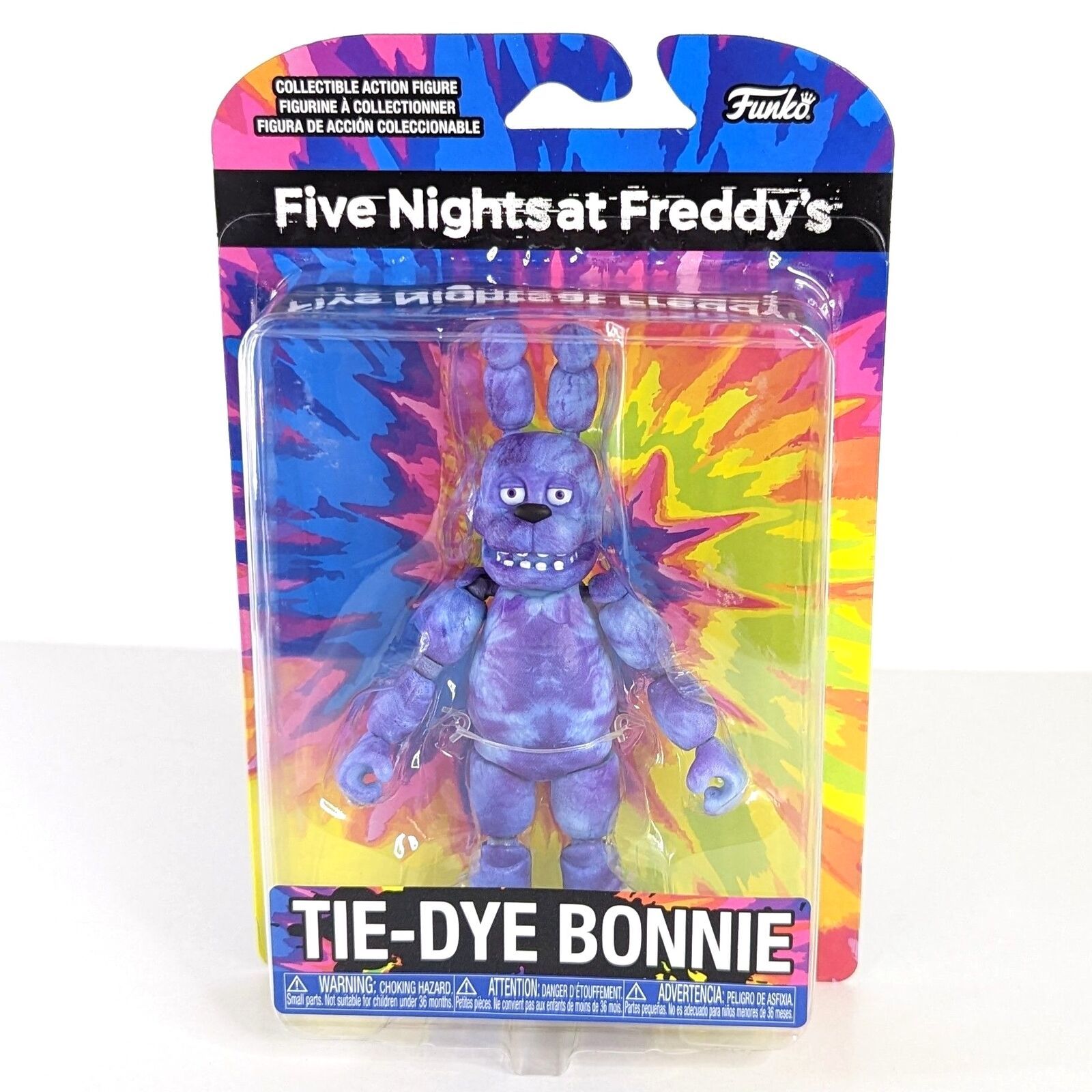 Funko Five Nights At Freddys Tie Dye Bonnie 5 Inch Action Figure Fnaf