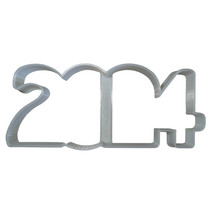 2024 Year Outline Graduation Alumni NYE Cookie Cutter Made In USA PR4995 - $2.99