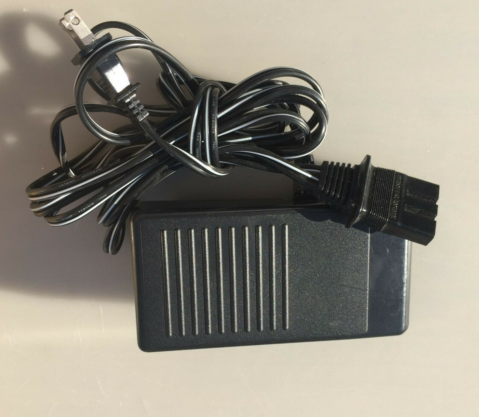 Sewing Machine Foot Pedal Model N Speed Control 3 Pin hole part - Foot