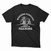 Funny Farmer Shirt Chance of Farming Tee for Grandpa Grandma Dad T-Shirt - £13.89 GBP+
