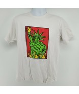 SPRZ NY Keith Haring Statue Of Liberty B Shirt Size L UNIQLO - $25.34