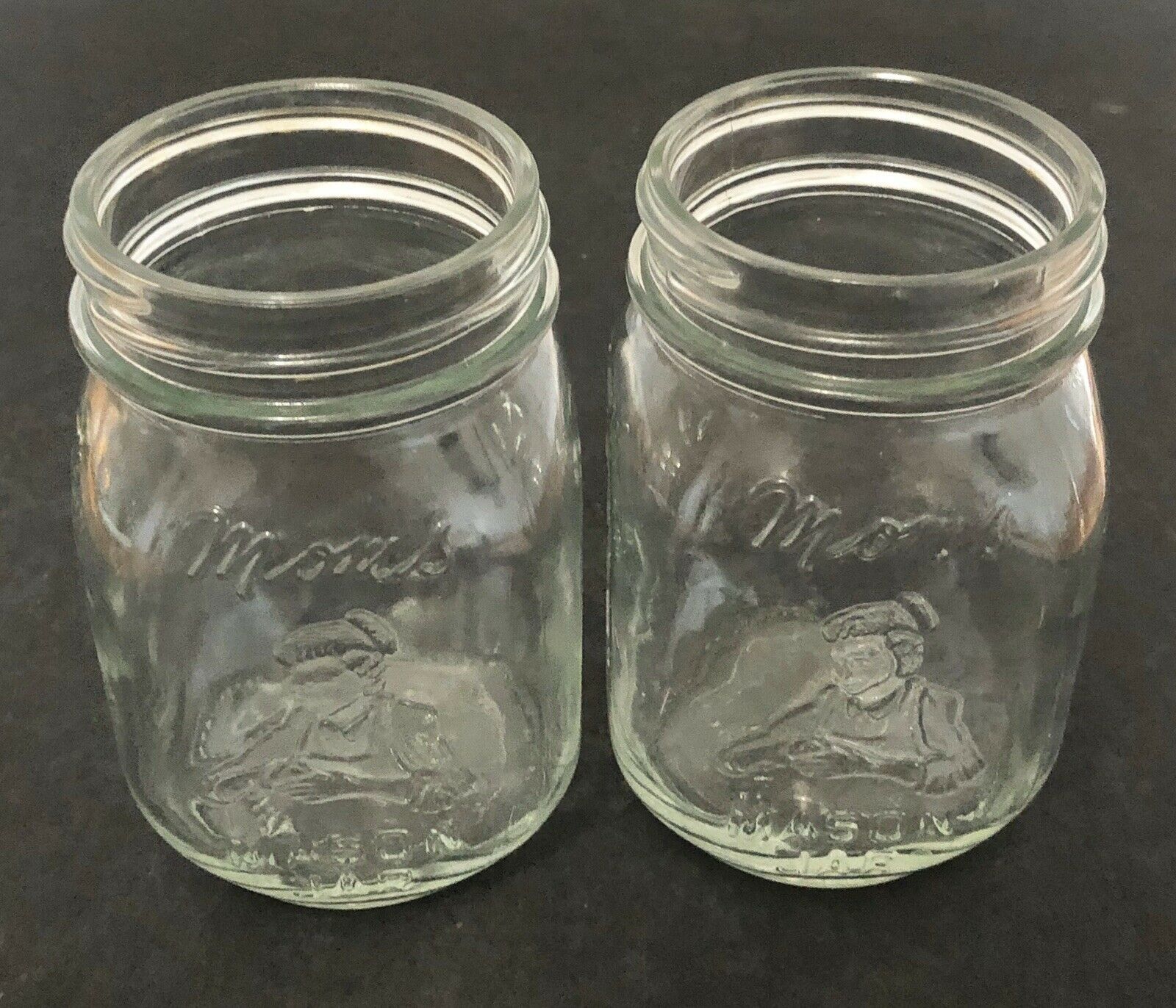 Mom's Mason Canning Jar Clear Home Products Columbus Ohio USA Lot of