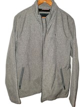 * Tommy Hilfiger Men's  Jacket Coat Gray sz. L See Pictures For Measurements image 1