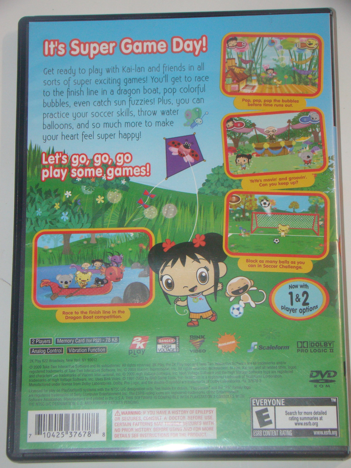 Playstation 2 - NICKELODEON Ni Hao Kai-lan SUPER GAME DAY (Complete ...