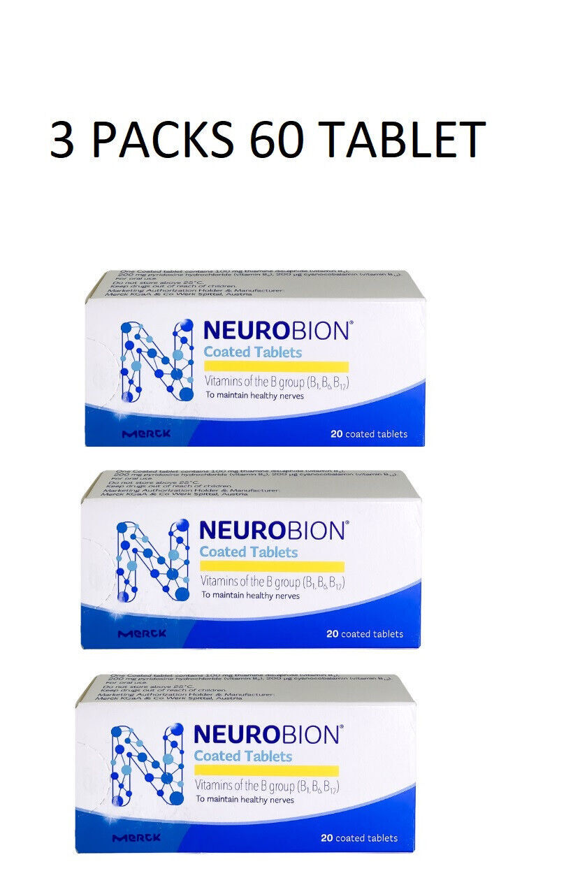 Neurobion - Vitamin B1, B6, B12 - Nerve Relief, Numbness & Tingling ...