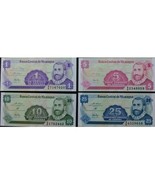 4 Notes from Banco Central de Nicaragua - $5.95