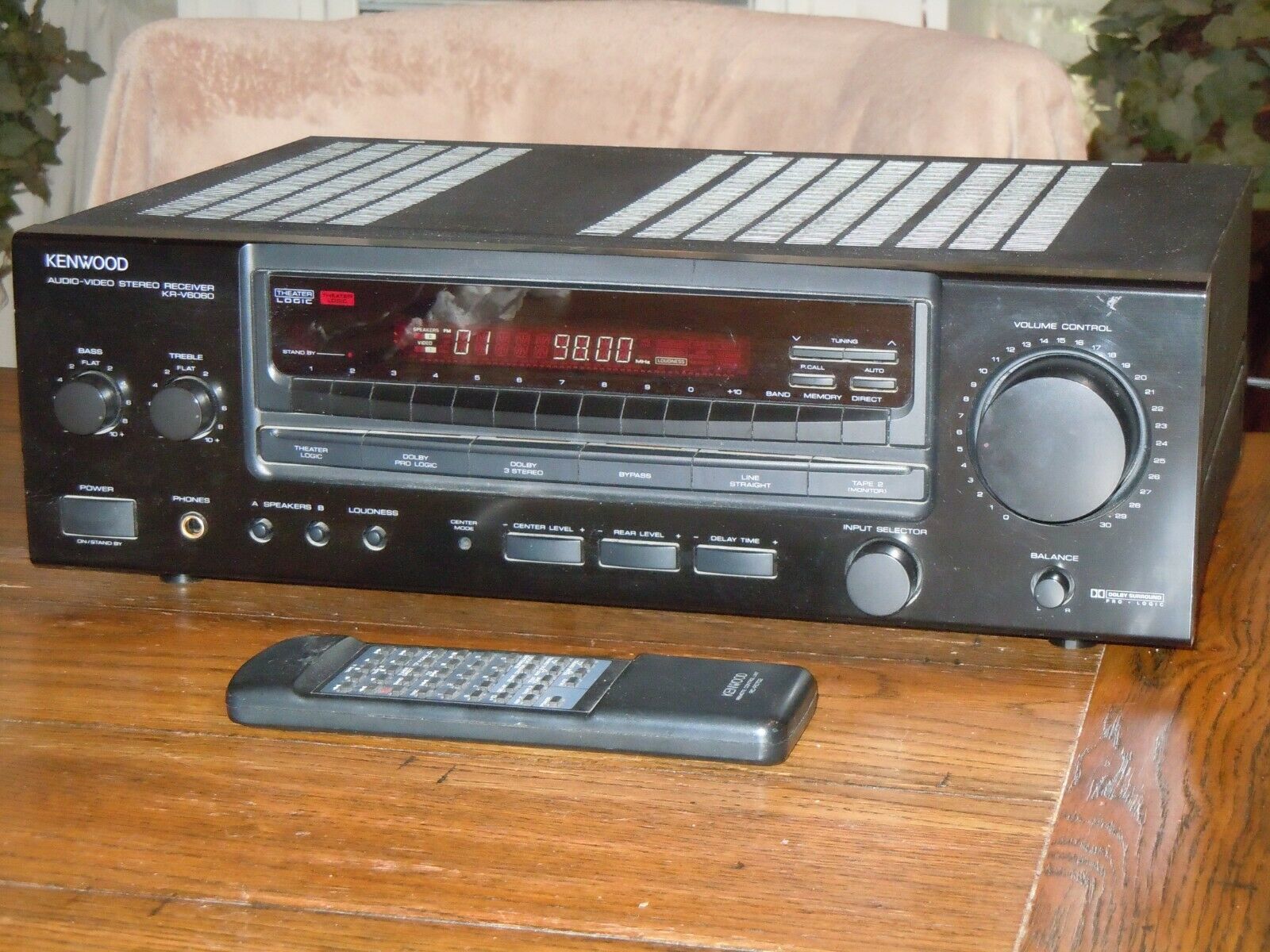 Used Kenwood KRV6060 Surround sound receivers for Sale