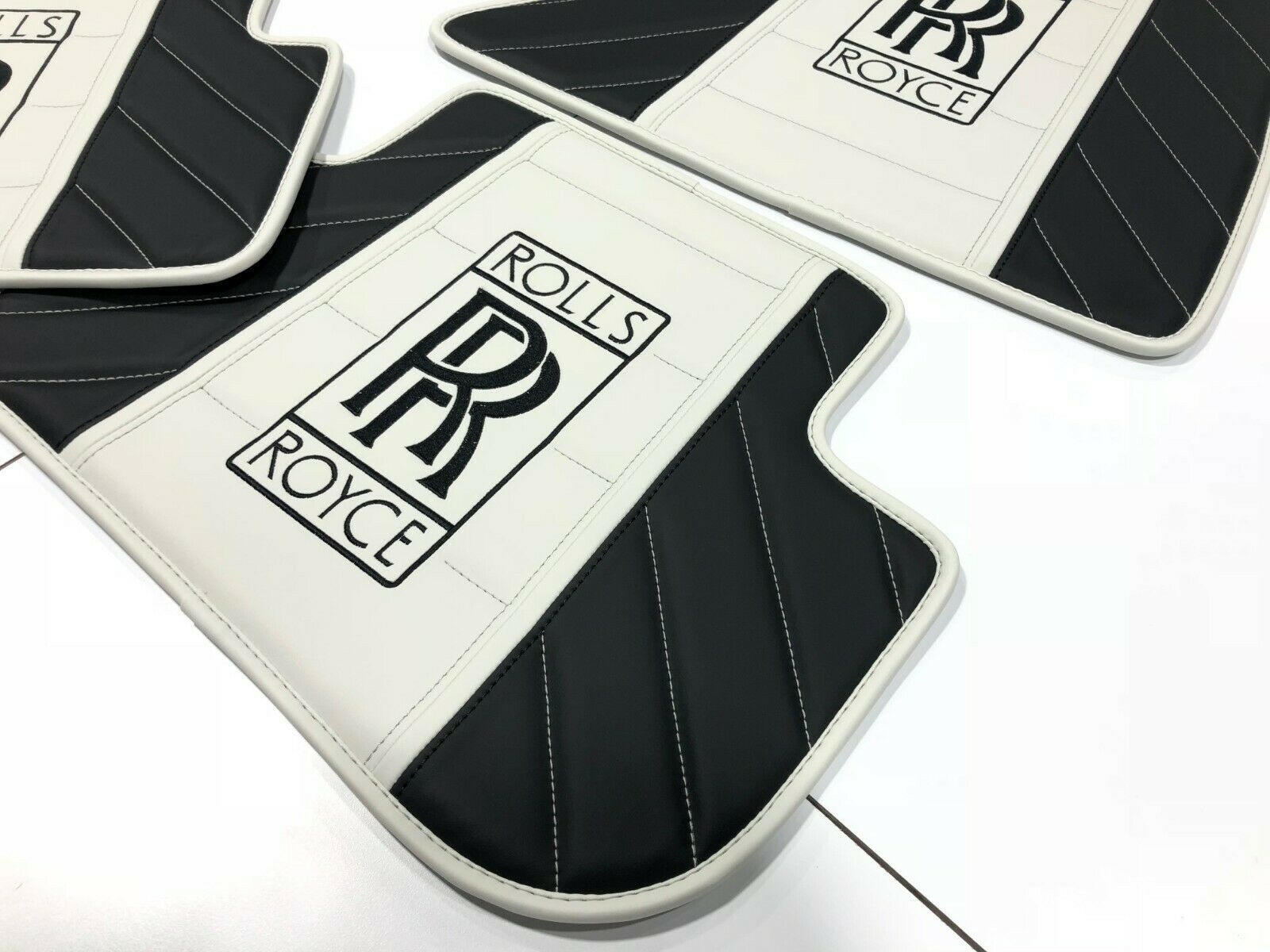 RHD Rolls Royce Wraith Leather Floor Mats Floor Mats & Carpets