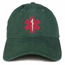 Trendy Apparel Shop Service Dog Medical Symbol Embroidered Brushed Cap -... - $18.99