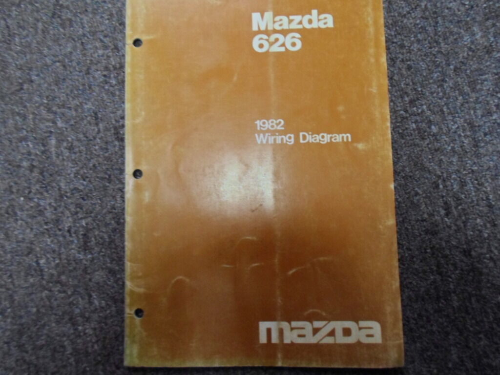 Primary image for 1982 Mazda 626 Electrical Wiring Service Repair Shop Manual FACTORY OEM BOOK 82