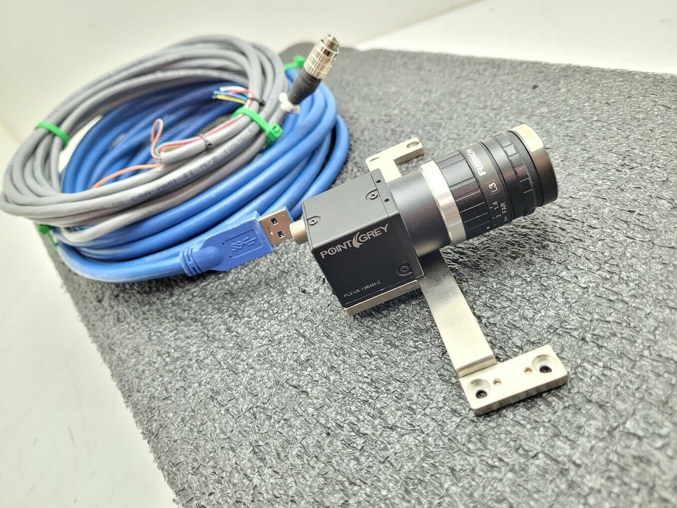 FLIR PointGrey FL3U313E4MC Industrial USB 2.0 Camera Fujinon Lens C