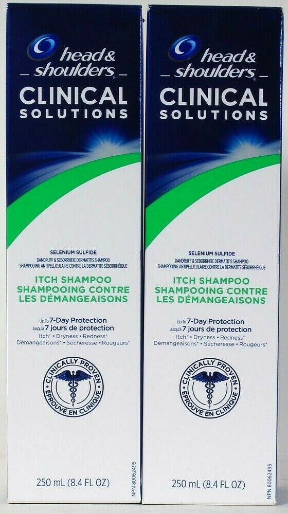 2 Count Head & Shoulders 8.4 Oz Clinical Solutions Selenium Sulfide ...