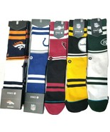 Stance NFL Logo Socks Football Steelers Jets Colts Broncos Cardinals Cre... - $33.87+