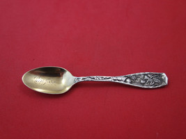 Pomona By Towle Sterling Silver Demitasse Spoon GW souvenir San Jose "1880" - $49.00