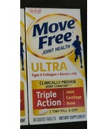 3 Schiff  Move Free Ultra Triple Action Joint Supplements - 30 Tablets (H2) - $39.80