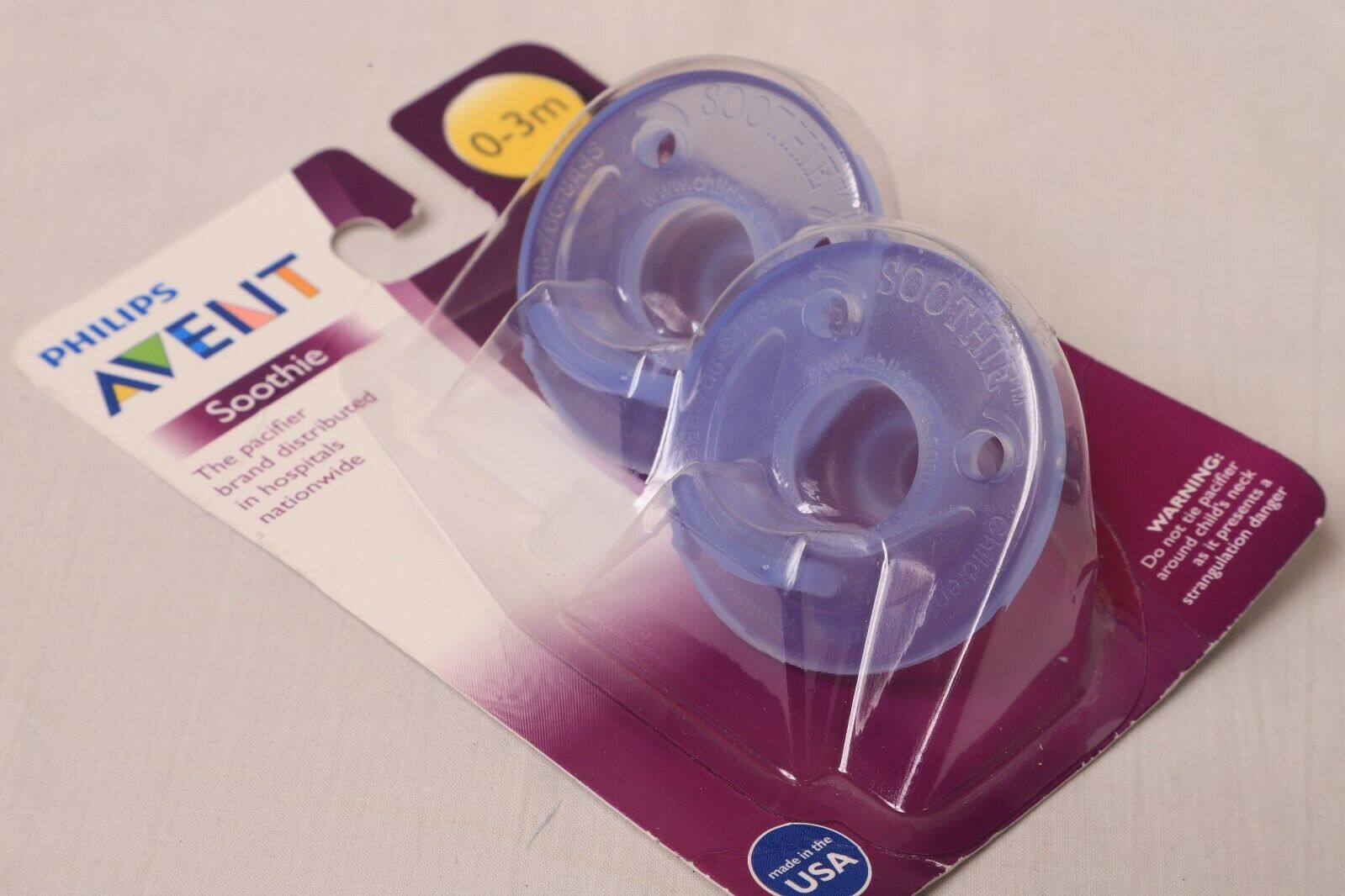 Phillips Avent Soothie + SuperSoothie Pacifier, 03Months and 3 months+