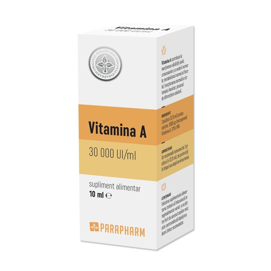 Vitamin A Drops 30000 IU / ml, 10 ml, Parapharm (Biofarm)