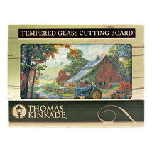 16&quot; x 12&quot; Thomas Kinkade Tempered Glass Cutting Boar... DFY-55024 - $27.67