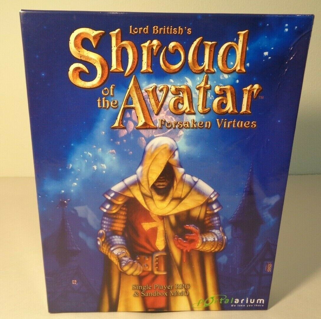 SHROUD OF THE AVATAR Forsaken Virtues New Role Playing Game by Lord British's