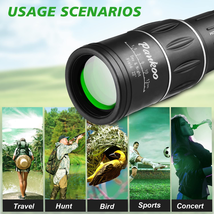 16X52 Monocular Telescope High Powered for Adults, 2023 Power Prism Compact Mono image 5