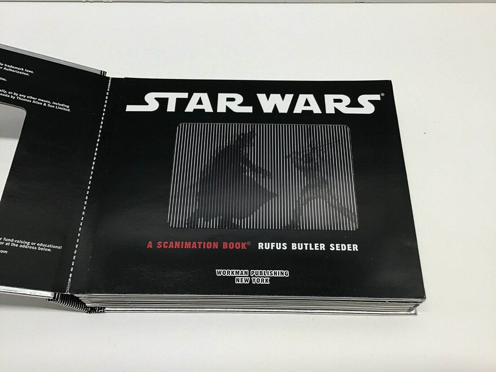 STAR WARS A Scanimation Book Rufus Butler Seder(Hard Cover) Yoda ...