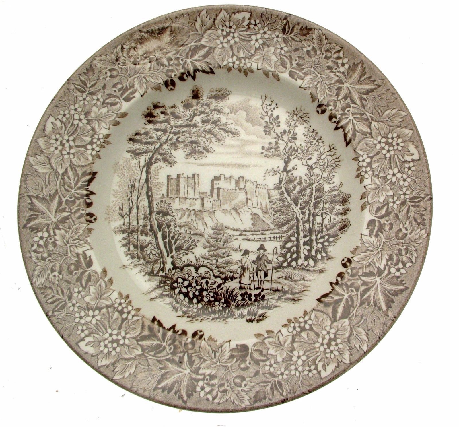 English Ironstone Tableware Castles Brown and 50 similar items English Ironstone Tableware Castles Brown and 50 similar items