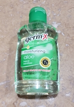 Germ X Hand Sanitizer 3oz Bottle Germ-X Aloe Hand Gel no soap need Ship from USA