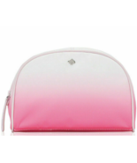 Kate Spade Medium Dome Jae Radiant Pink Ombré Cosmetic Makeup Bag Case - $39.59