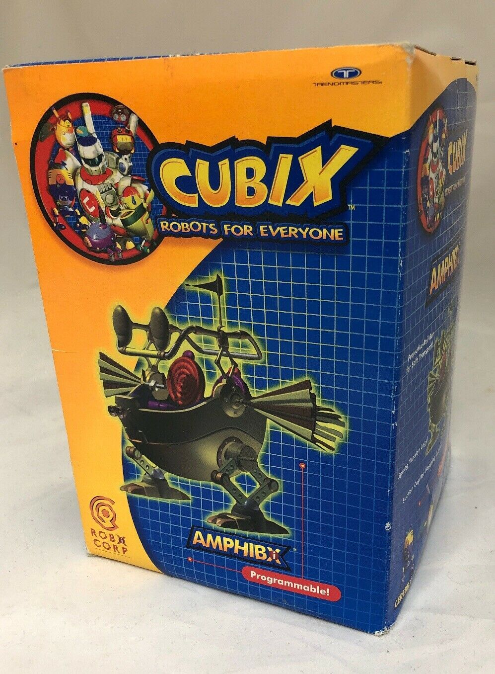 2001 CUBIX Robots for Everyone Action Figure Amphibx Programmable New ...