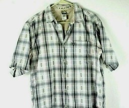 The North Face Button Front Mens Shirt Medium Short Sleeve - $21.59