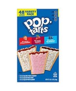 Pop-Tarts Variety Pack, Strawberry, Cherry, and Blueberry (48 ct.)  - $19.79