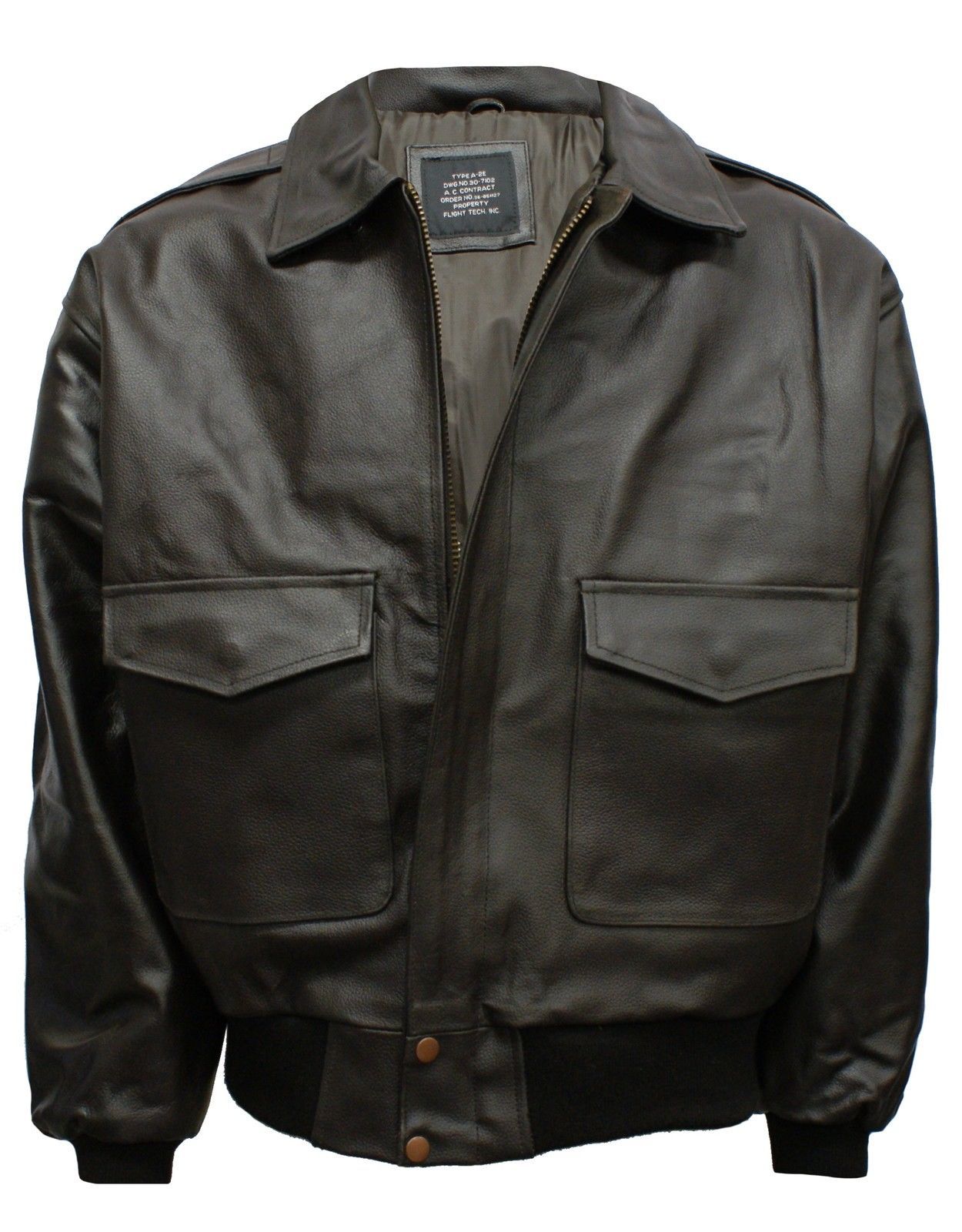 Mens Location MA2 Pilot Military Army Flight Bomber Jacket Authentic Combat Coat