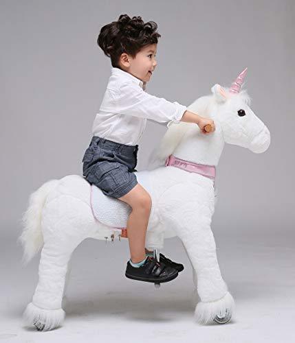 sit on moving horse toy